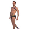 Barcode Berlin Harnais élastique Barcode pride Noir